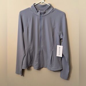 NWT Athleta Salutation Jacket II Ribbed Womens XL Fitted